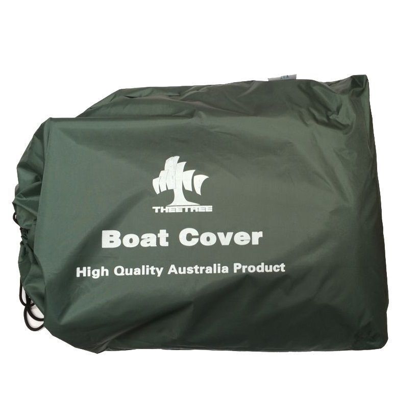 20-22 Ft Trailerable Marine Boat Cover 6.1-6.7m Rain Sun UV Half Cabin Hd