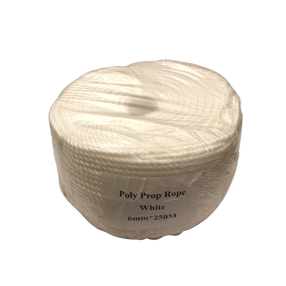 6mm 250m Marine Anchor Rope Boat Mooring Line Poly Coil Break 630kgUV 93001018