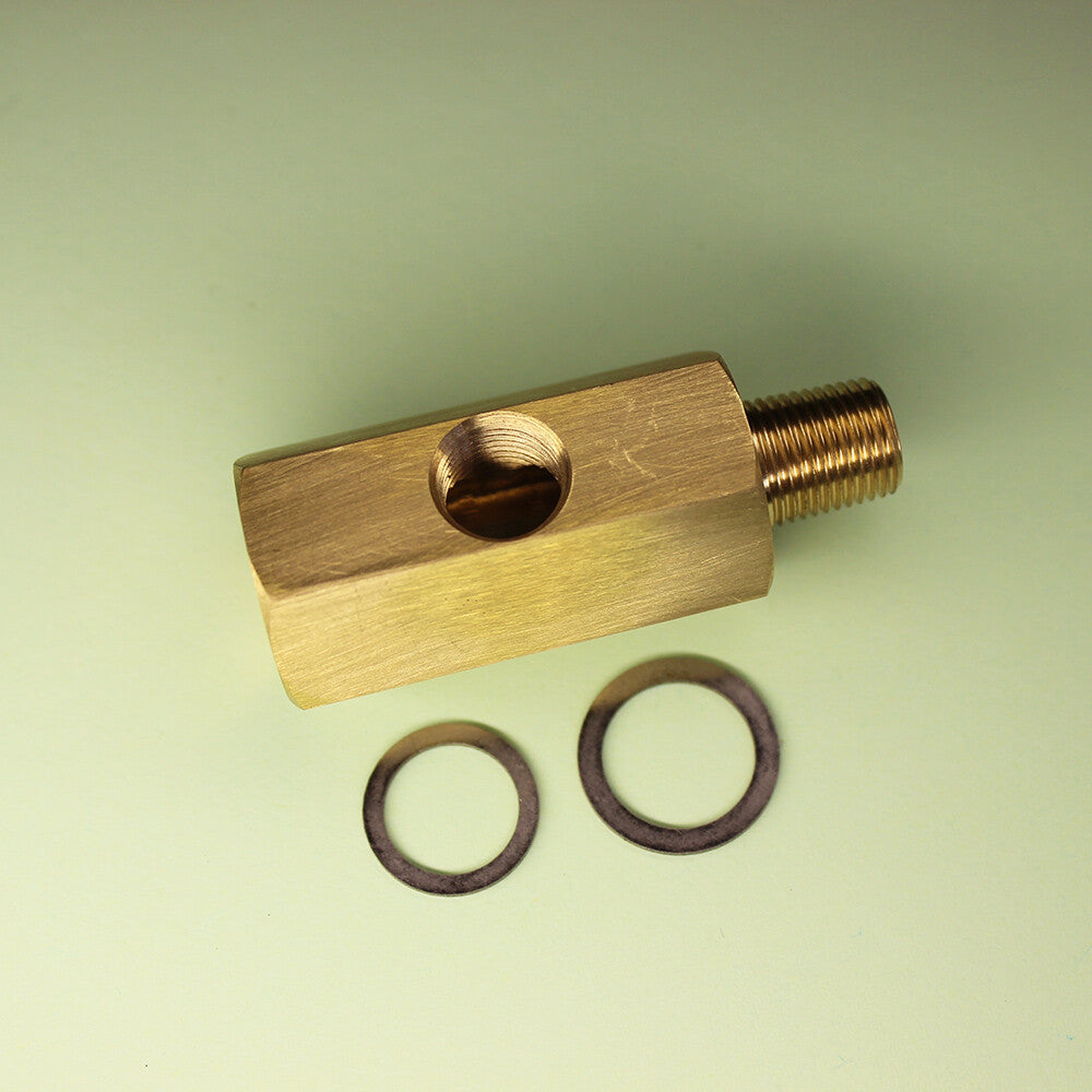 Oil Pressure Gauge Adapter 1/8″ Npt Female Malethread Pro Lite Brass