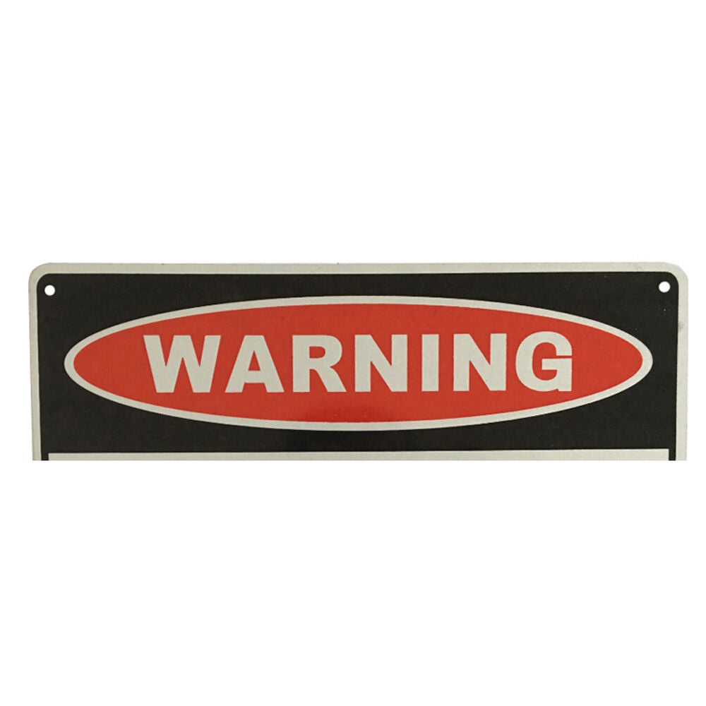Warning Sign Man Cave My Cave My Rules Sign 200x300mm Metal Private Safe Notice