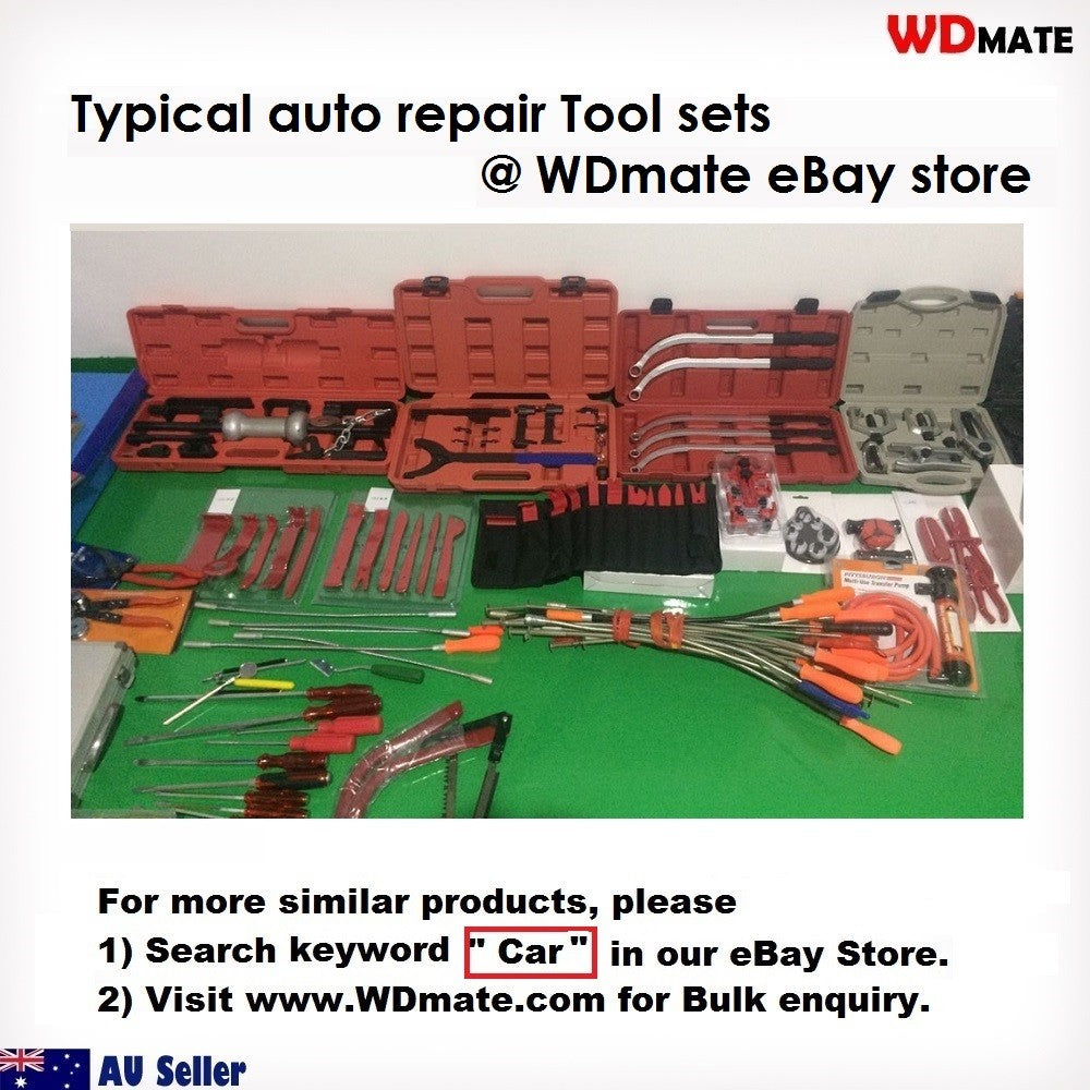 21pc Wind Back Tool Brake Piston Auto Kit Universal Car