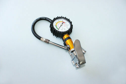 Inflator Deflator Tyre 1/4“ Npt 220psi Dial Gauge 15bar Air-bleed Button Garage