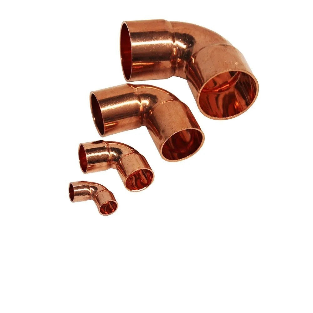 4* Copper Elbow 90° Sr 1-1/8″ Pipe Tube Connector Adapter Short Radius