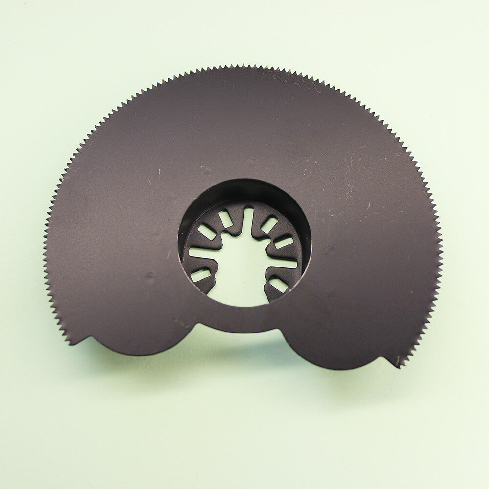 91mm Hcs Semicircle Saw Oscillating Multitool Blades Black For Wood Cutting