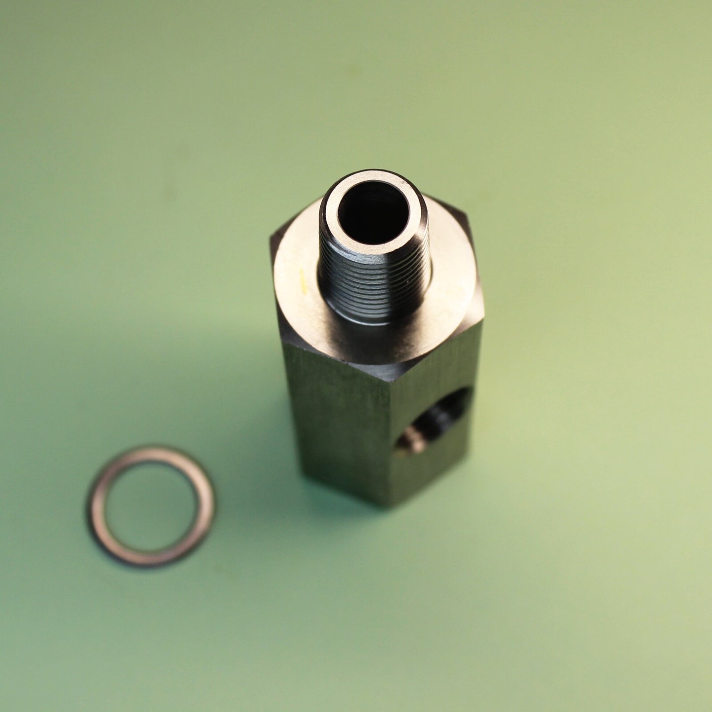 Oil Pressure Gauge Adapter 1/8″ Npt Female R1/8″ Male Thread Pro Lite Ss304