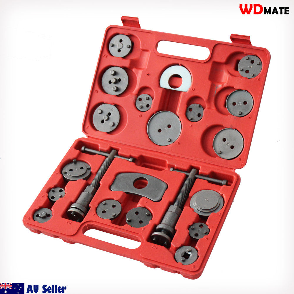 21pc Wind Back Tool Brake Piston Auto Kit Universal Car