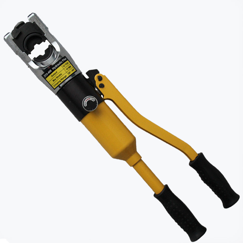 12 Ton 9 Die Super Quick Hydraulic Crimper Pipe Crimping Range 50-400mm Plumber