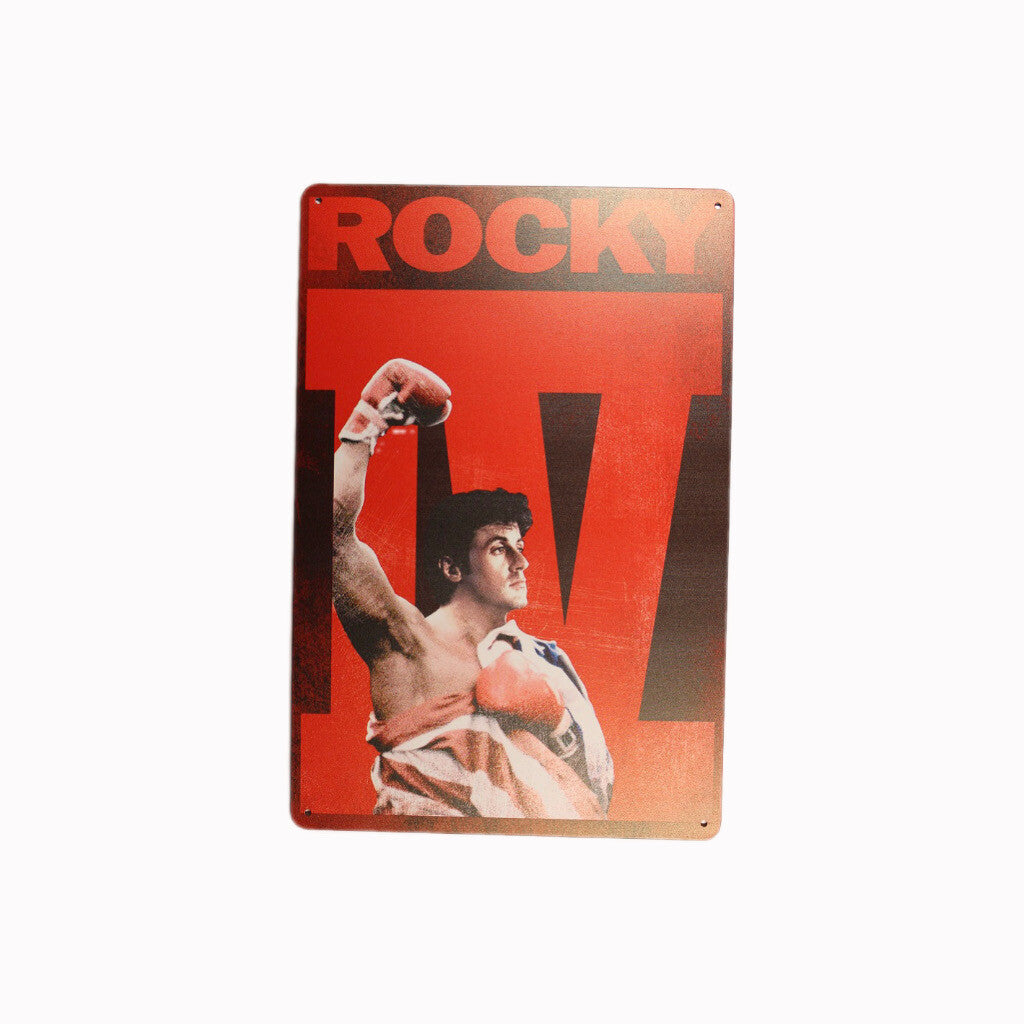 Tin Sign Rocky Sprint Drink Bar Whisky Rustic Look