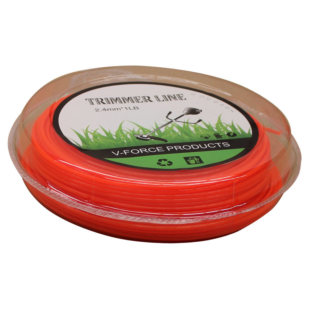 2.4mm 1lb Line Trimmer Cord 90m Round Whipper Snipper Brush Cutter Garden Mower