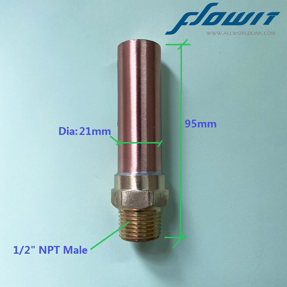 Water Hammer Arrestor 1/2″ Npt 250psig Lead-free Copper Dishwasher Nsf