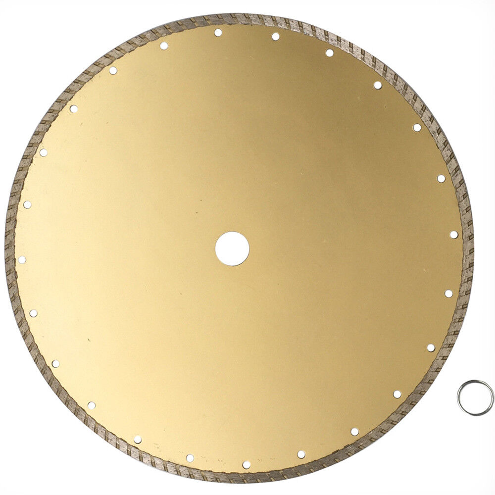 350mm Turbo Saw Blade Diamond Dry Wet 7*3mm Cutting Wheel Disc 25.4/22mm