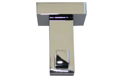 Robe Towel Hook Single 50mm 20mm Square Solid 40mm Wall Bathroom Chrome 17001024