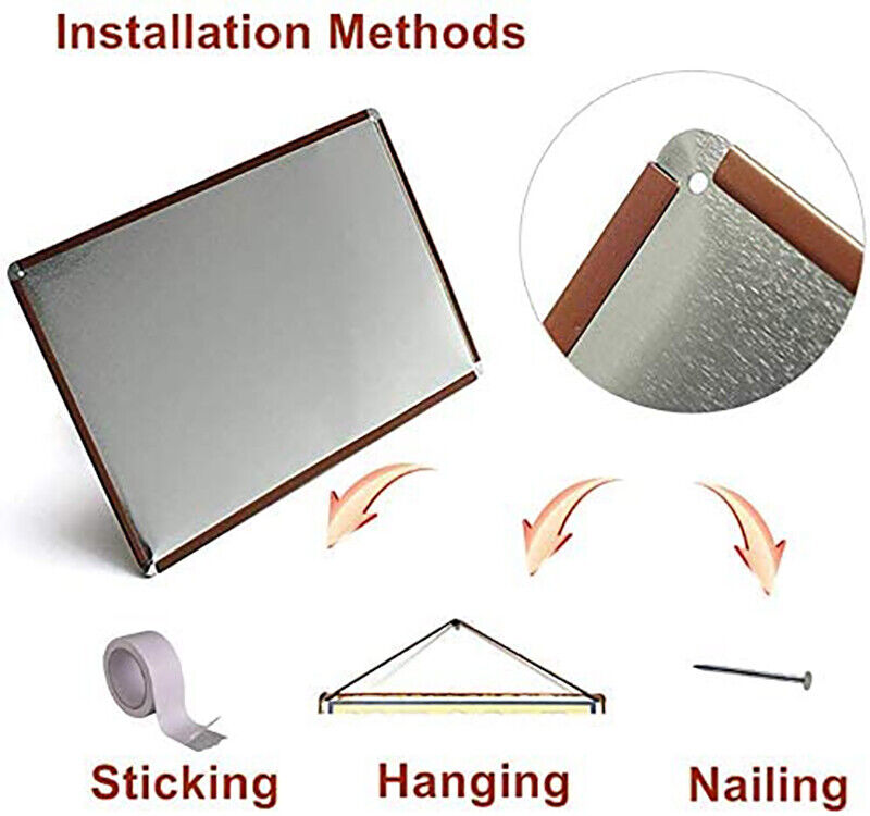 1x Tin Metal Sign Discount Unframed Art Stress Reduction Bang Head Here 200x300m