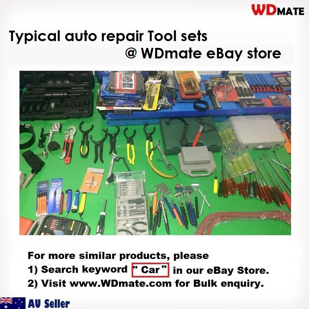 21pc Wind Back Tool Brake Piston Auto Kit Universal Car