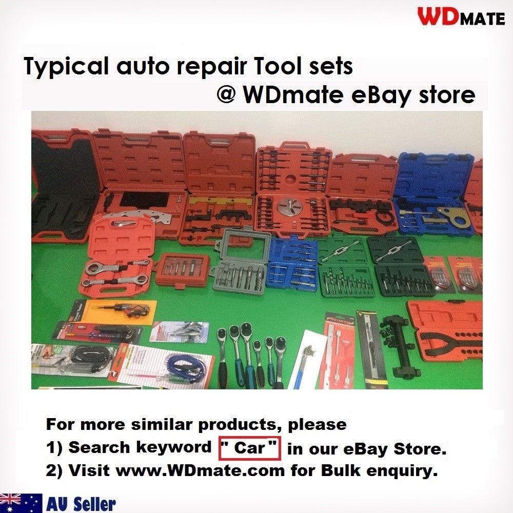 21pc Wind Back Tool Brake Piston Auto Kit Universal Car