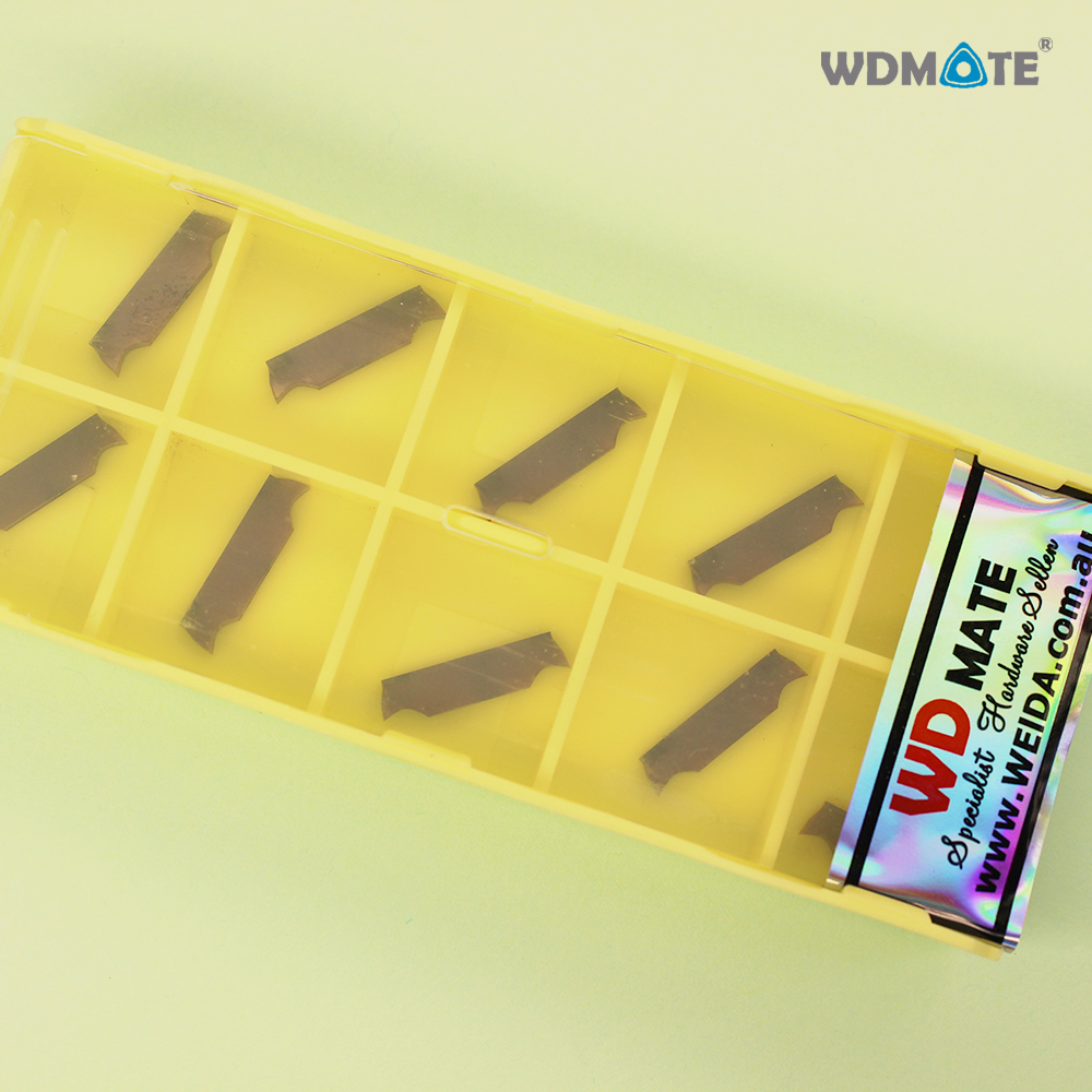 10pcs Mggn150 Jm Lf6018 CNC Carbide Tips Inserts Blade Cutter Lathe Bar Tool