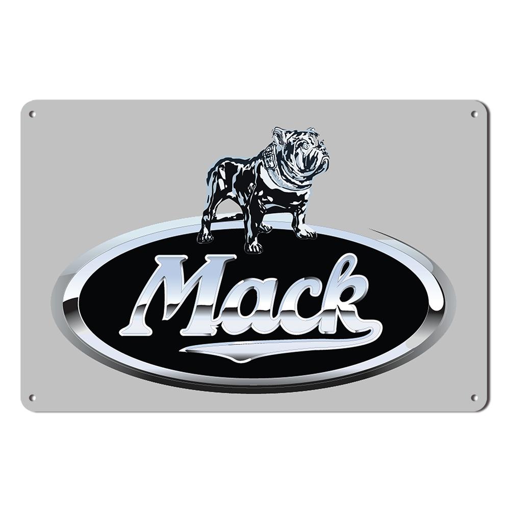Mark Truck Tin Metal Sign Auto Rustic Look Vintage Man Cave Car