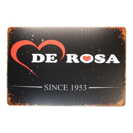 Tin Sign Derosasince 1953 Sprint Drink Bar Whisky Rustic Look