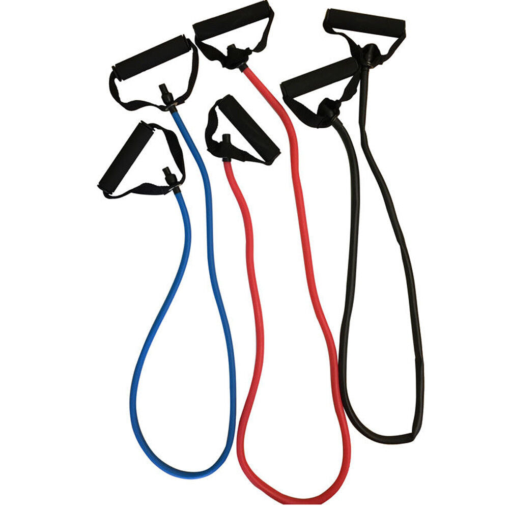 Resistance Band 115cm Body Sculpture Trimmer Bun Exercise Fitness Blue 92003004