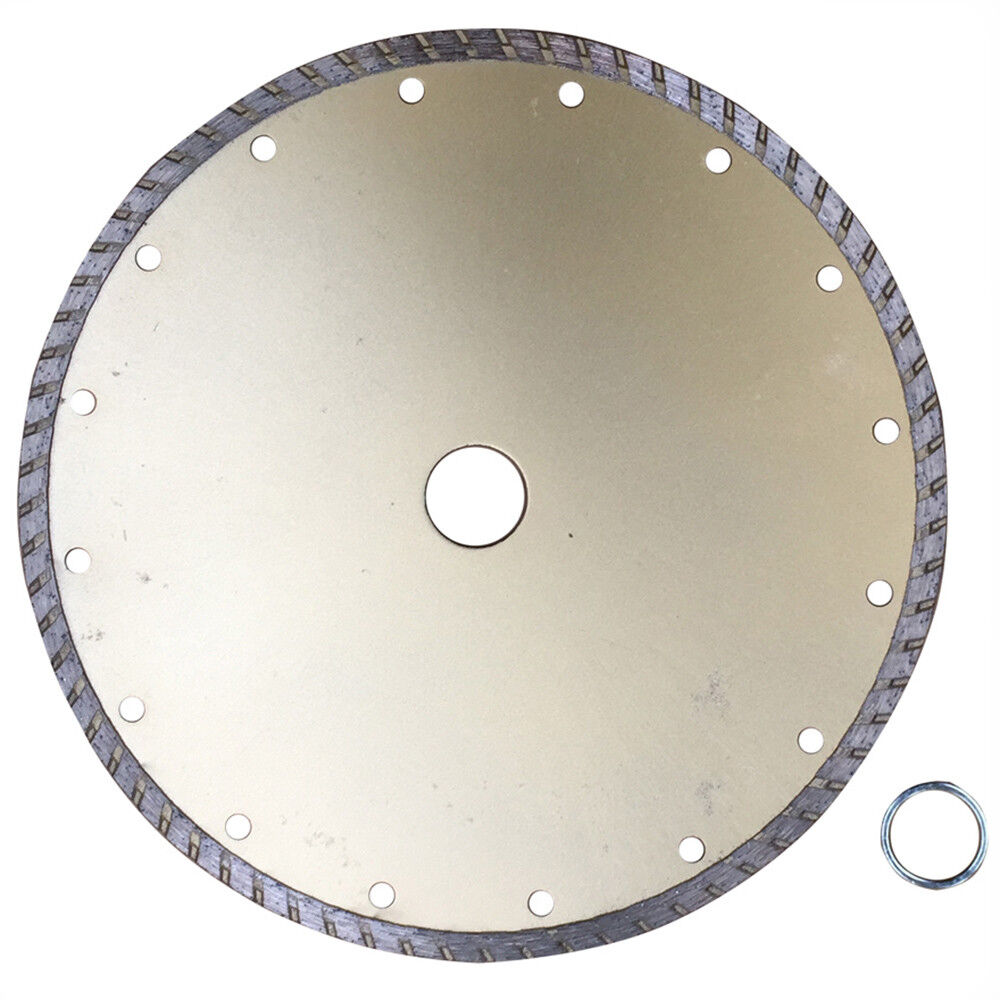 230mm Turbo Diamond Cutting Disc Dry Wet 9″ Saw Blade 2.6*7mm 25.4/22.23mm Tile
