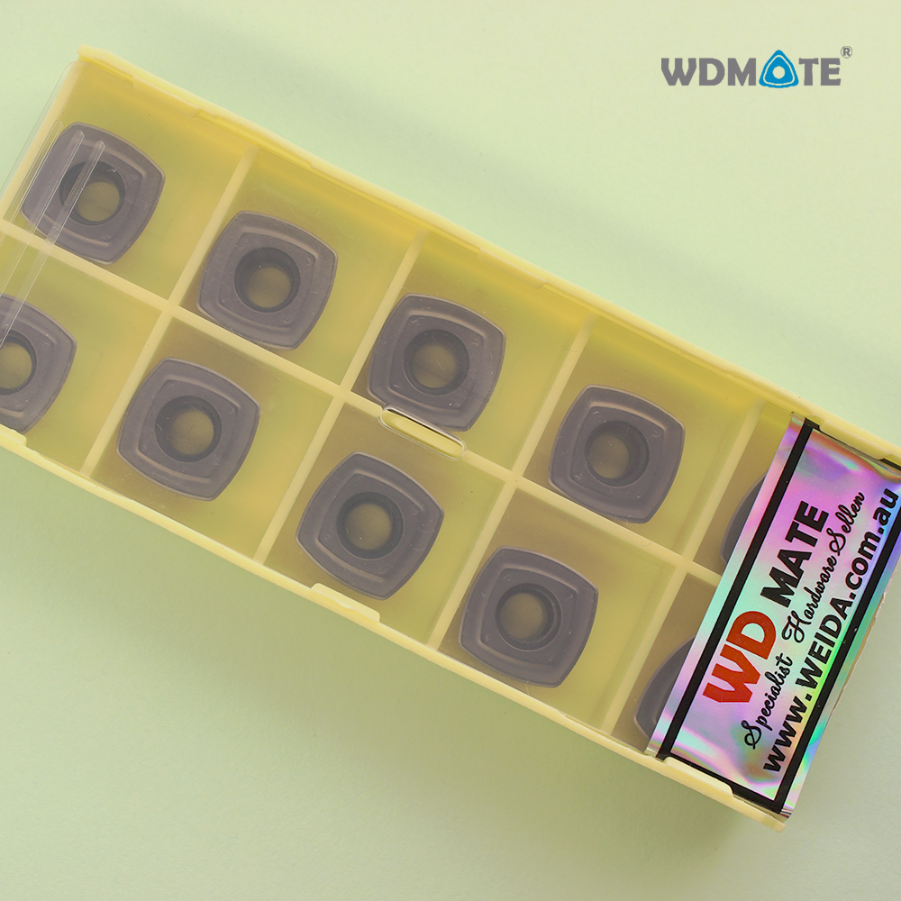 10pcs Sdmt120512-ph Lf6018 CNC Carbide Tips Inserts Blade Lathe Boring Bar Tool