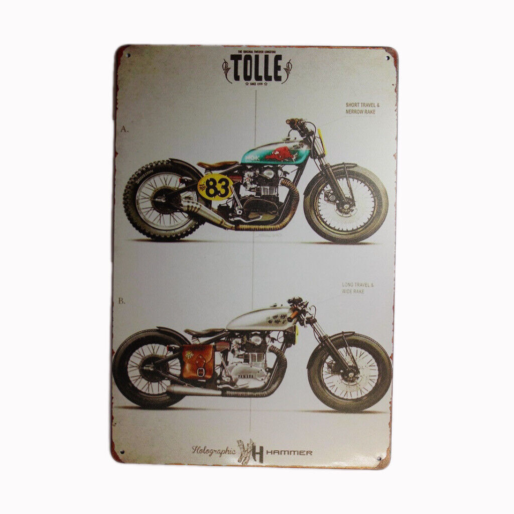 Tin Sign Tolle Hammer Sprint Drink Bar Whisky Rustic Look