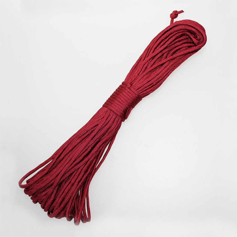 5x 31m Paracord Parachute Cord 7core Rope Camping Nylon Survivallanyard