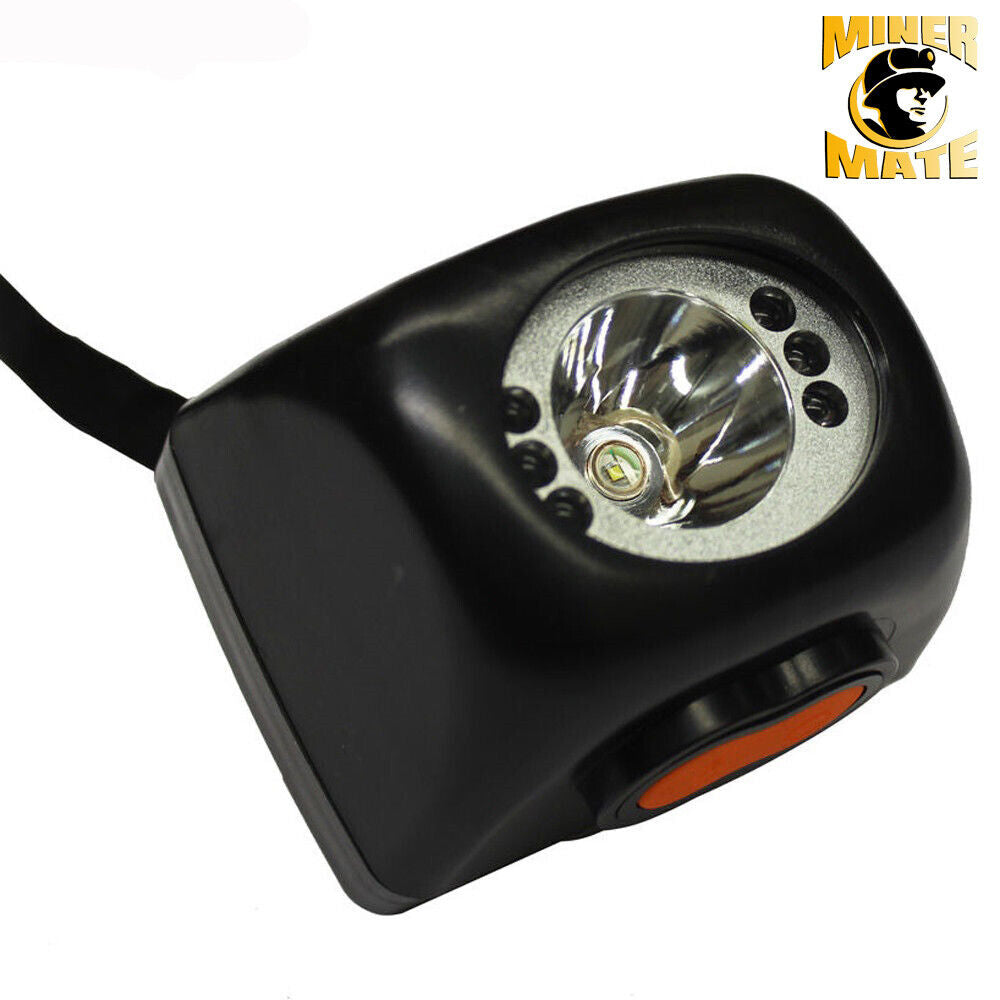 4500lm 1w Miner Lamp Digital Light Led Display Helmet Cap Lamp Cordless Long-lif