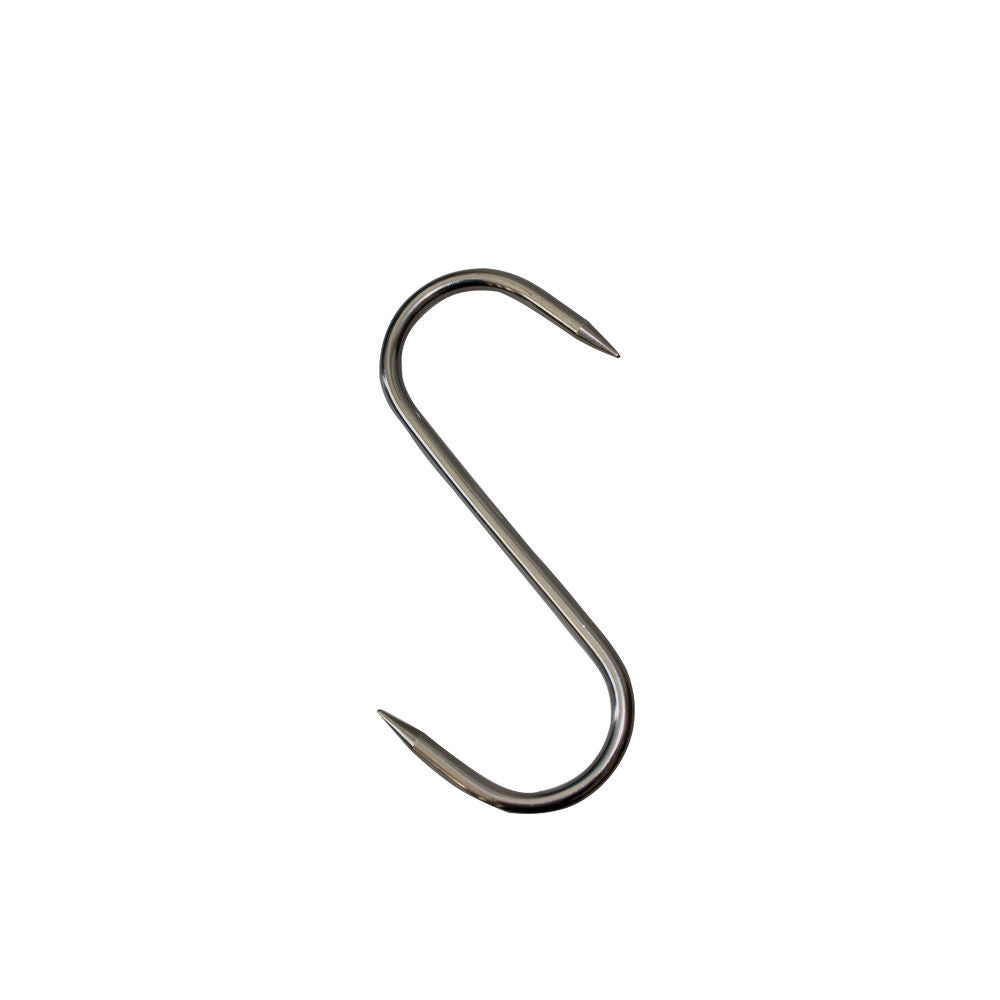 9″ 220mm Butcher Meat S Hook 12mm S-hook Stainless Steel Quality