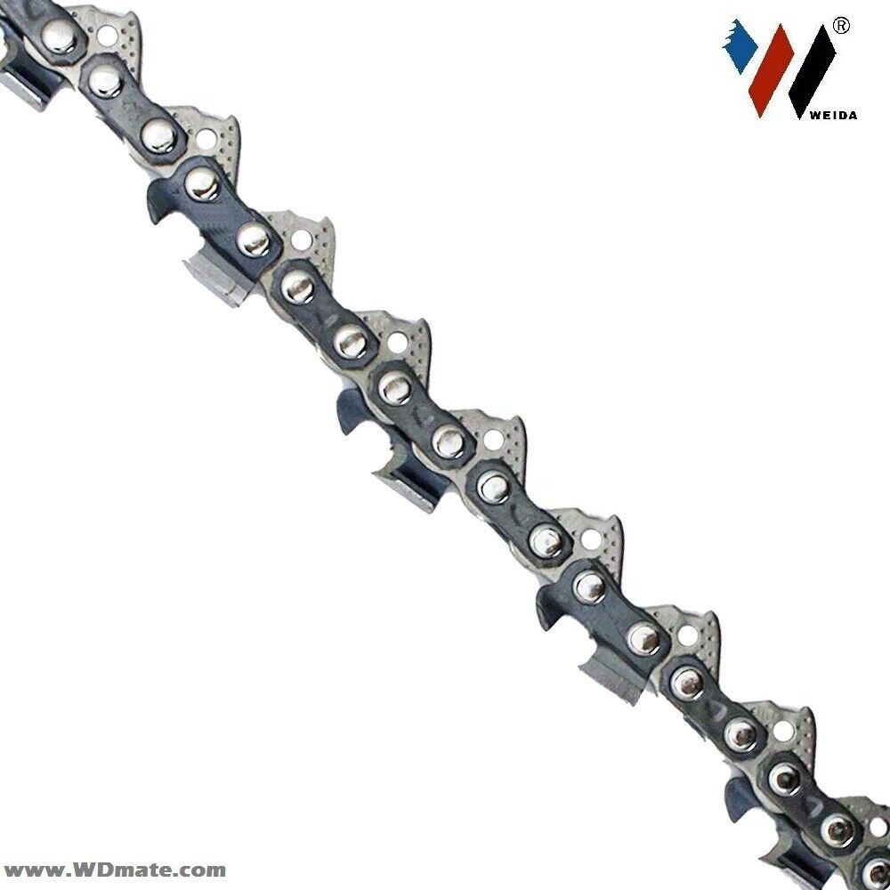 18″ Inch Chainsaw 3/8” Pitch .050 Gauge 62dl Chains Blade Mower Saw Spare Mow