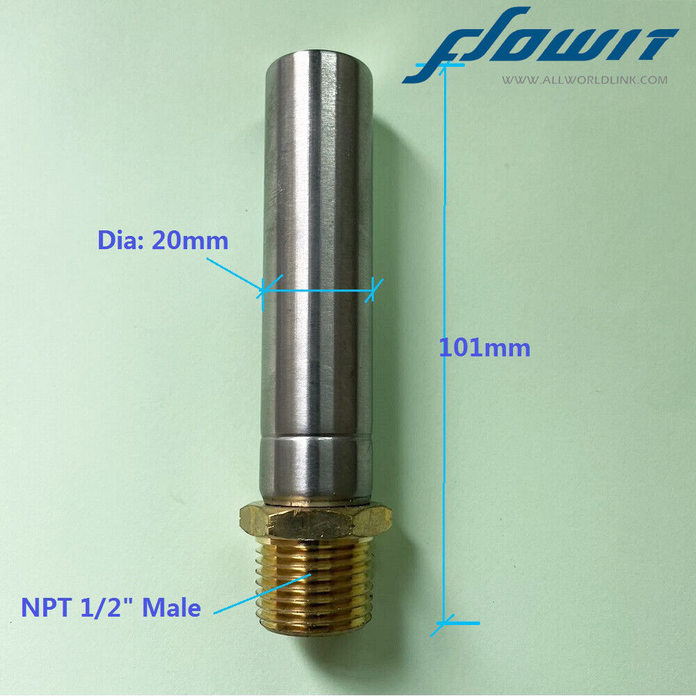 Water Hammer Arrestor 1/2″ Npt 250psig Stainless 316ss Dishwasher Nsf