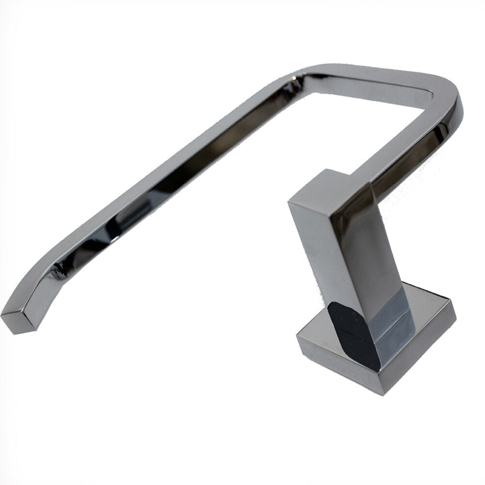 Shower Paper Towel Holder 170*100mm Square 10mm Chrome 50mm Wall Toilet 17001016