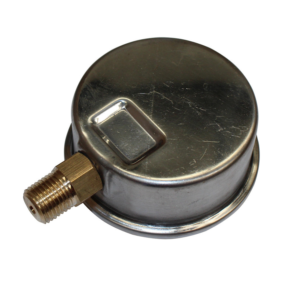 Liquid Oil Filled Pressure Gauge 63mm 140psi 10bar G1/4″ Dia2.5” Fuel Air Meter
