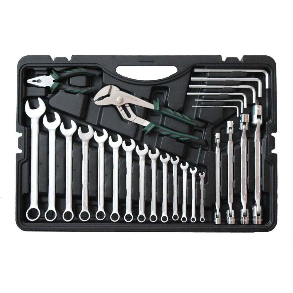 92pc 1/4″ 1/2″ Dr. Socket 4-14mm Bit H7-t6 Bar Spanner Ratchet Wrench 20003021