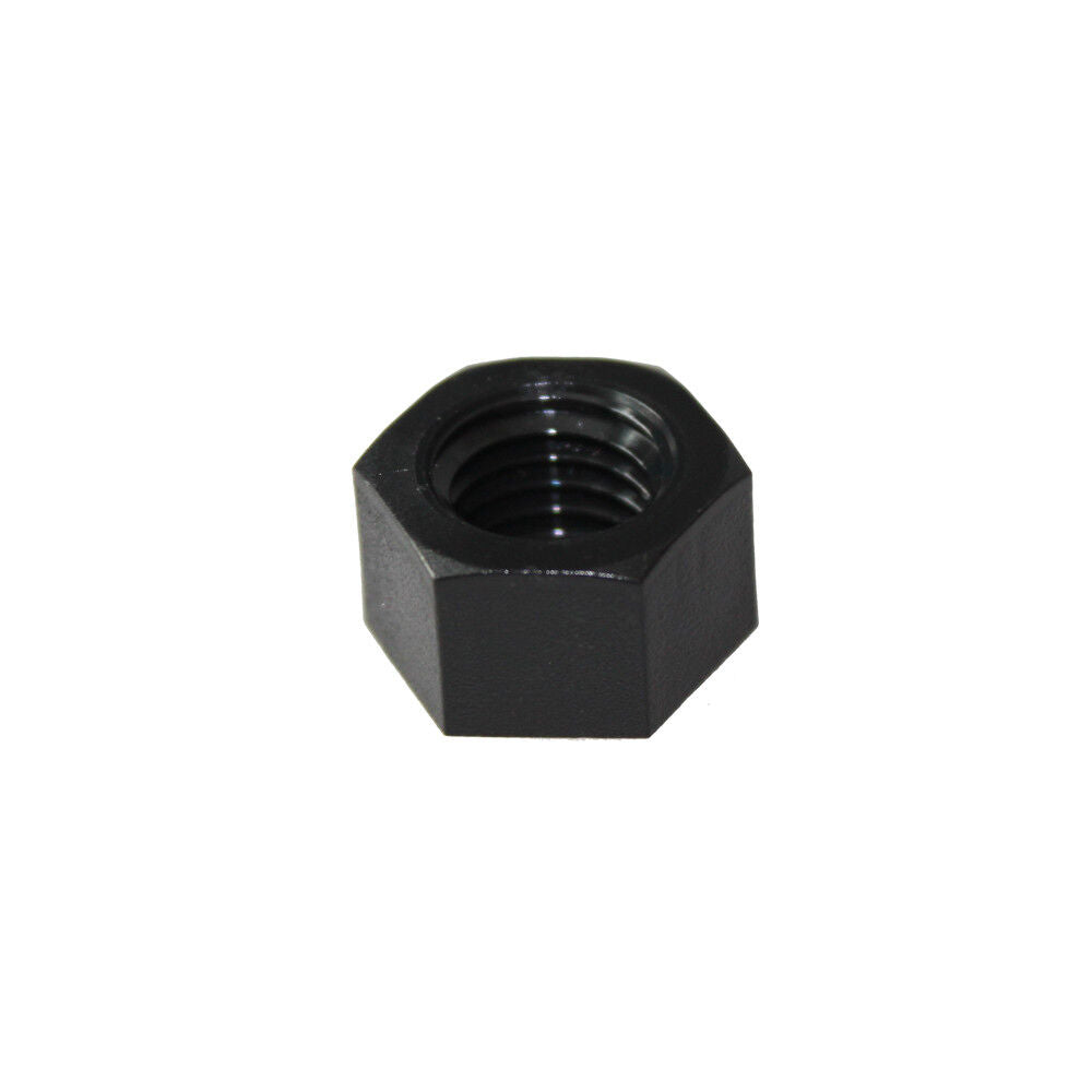 5x Nylon Nut Black M12x1.75mm Light Strong Electrically Insulating Nuts