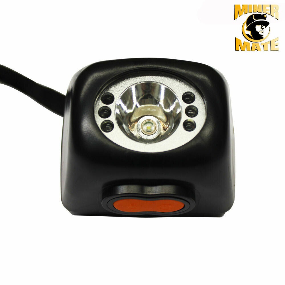 4500lm 1w Miner Lamp Digital Light Led Display Helmet Cap Lamp Cordless Long-lif