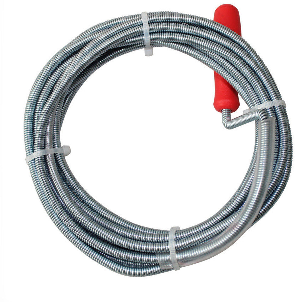 Drain Snake 6mm X 5m Plumbing Sewer Kitchen Cleaner Handle Pipe Line 94005006