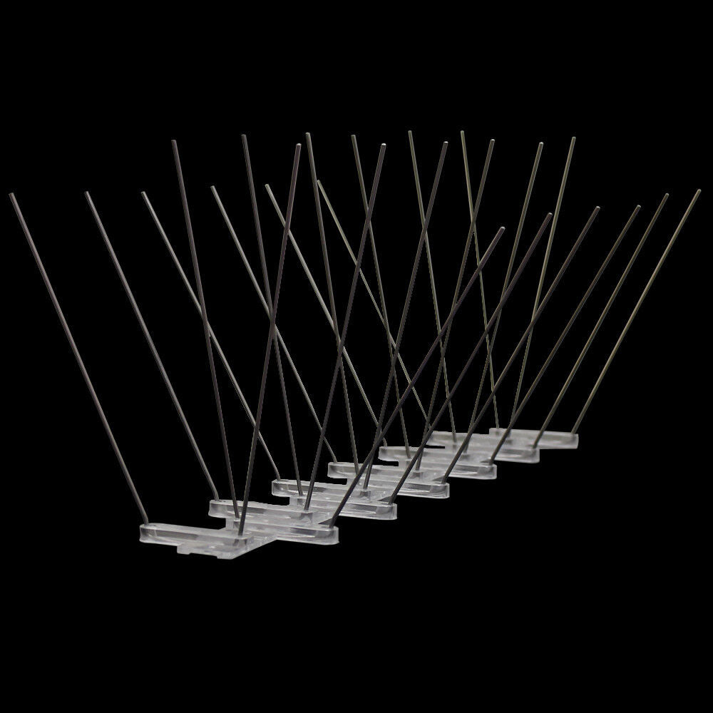 10x Mega Bird Spike Super Wide 18cm Protection Pest Pigeon Gull Starling 3.3m Hd