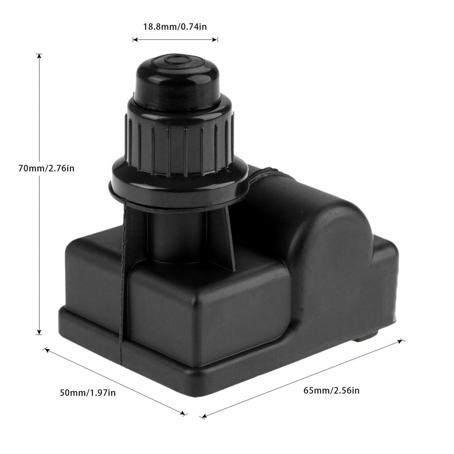 3 Outlet BBQ Spark Generator Push Button 1.5v/22kv Pulse Igniter Gas Grill
