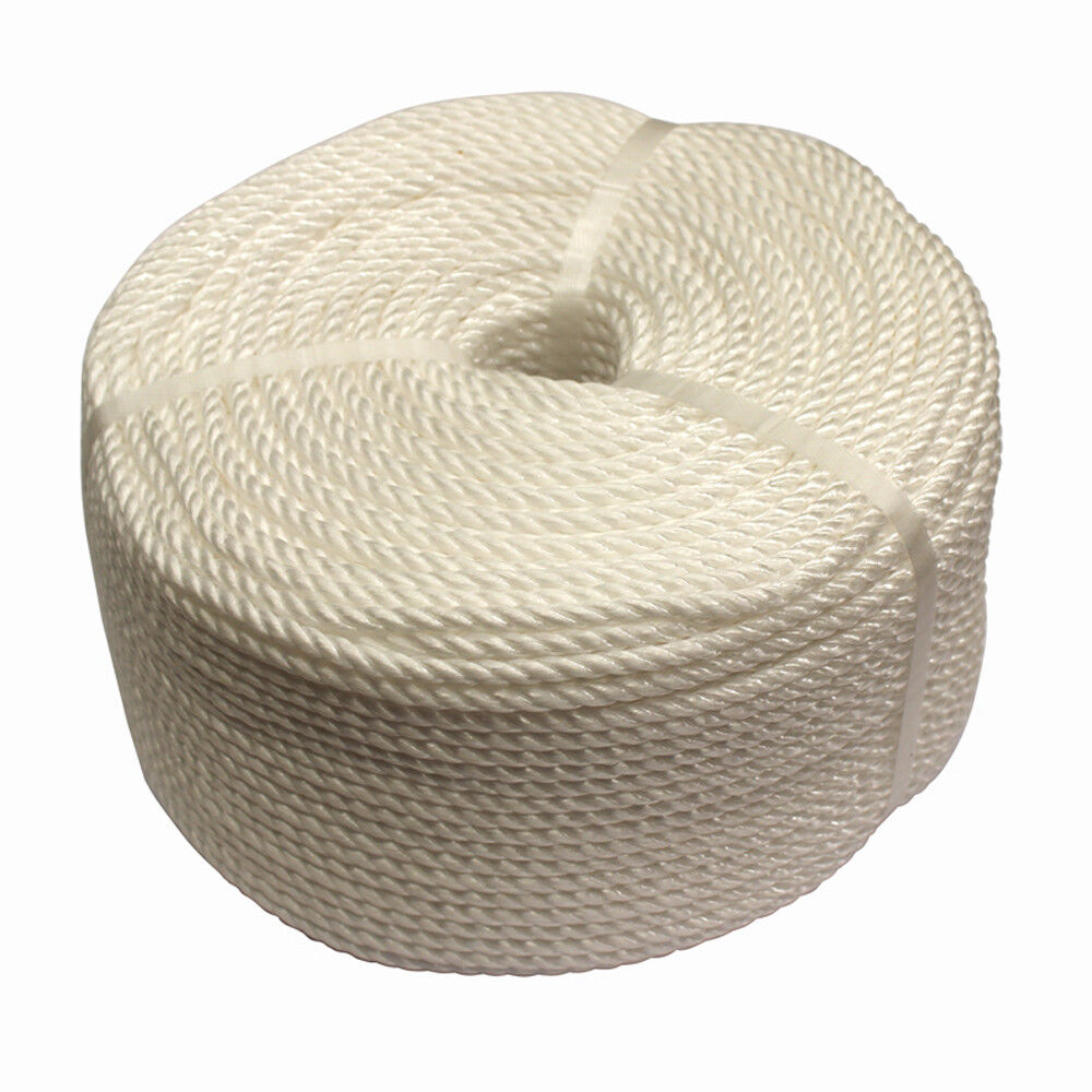 6mm 250m Marine Anchor Rope Boat Mooring Line Poly Coil Break 630kgUV 93001018