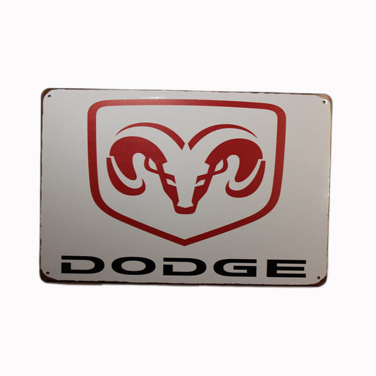 Tin Sign Dodge Sprint Drink Bar Whisky Rustic Look