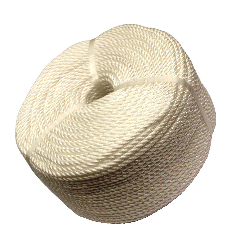 6mm 250m Marine Anchor Rope Boat Mooring Line Poly Coil Break 630kgUV 93001018