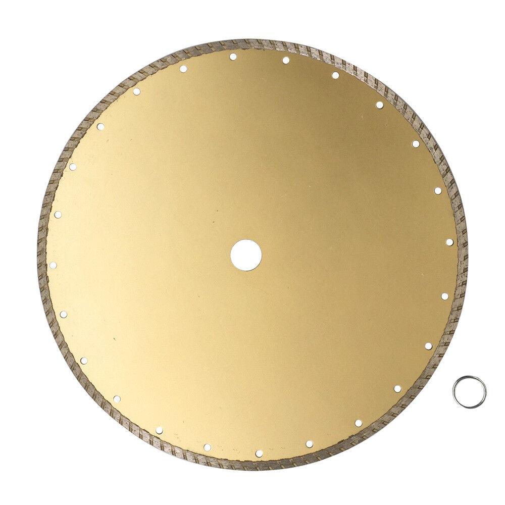 350mm Turbo Saw Blade Diamond Dry Wet 7*3mm Cutting Wheel Disc 25.4/22mm