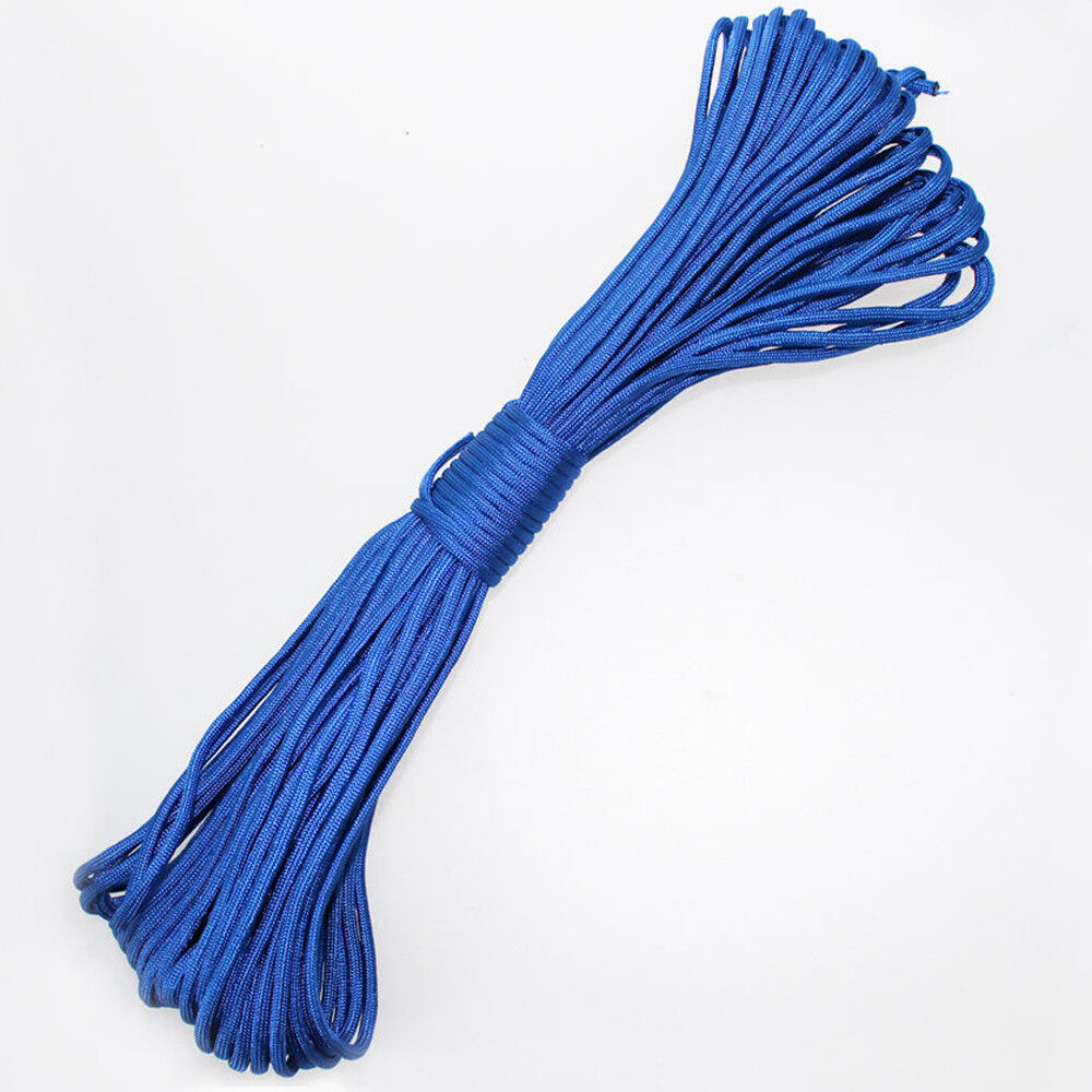 5x 31m Paracord Parachute Cord 7core Rope Camping Nylon Survivallanyard