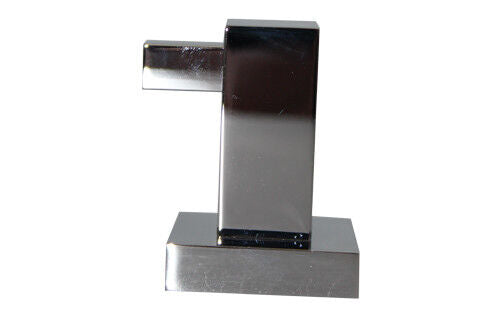 Robe Towel Hook Single 50mm 20mm Square Solid 40mm Wall Bathroom Chrome 17001024