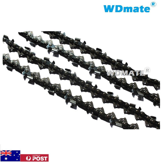 18″ Inch Chainsaw Chains Blade 3/8” Pitch .050 Gauge 62dl Mower Saw Spare Mow