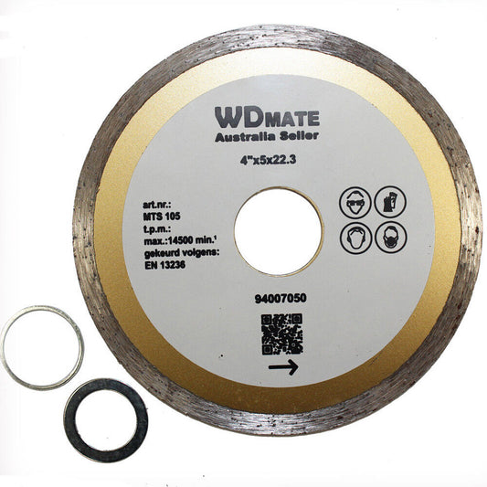 105mm Diamond Cutting Wet Circular Saw Blade Disc 4.0″ Grinder Tile