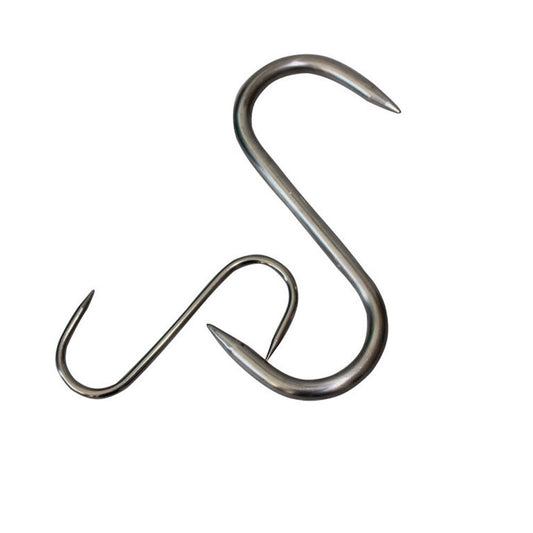 9″ 220mm Butcher Meat S Hook 12mm S-hook Stainless Steel Quality