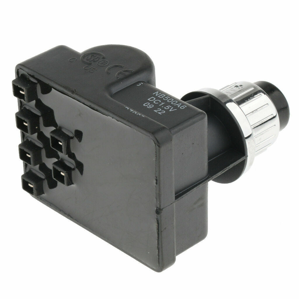 6 Outlet BBQ Spark Generator Push Button 1.5v/22kv Pulse Igniter Gas Grill