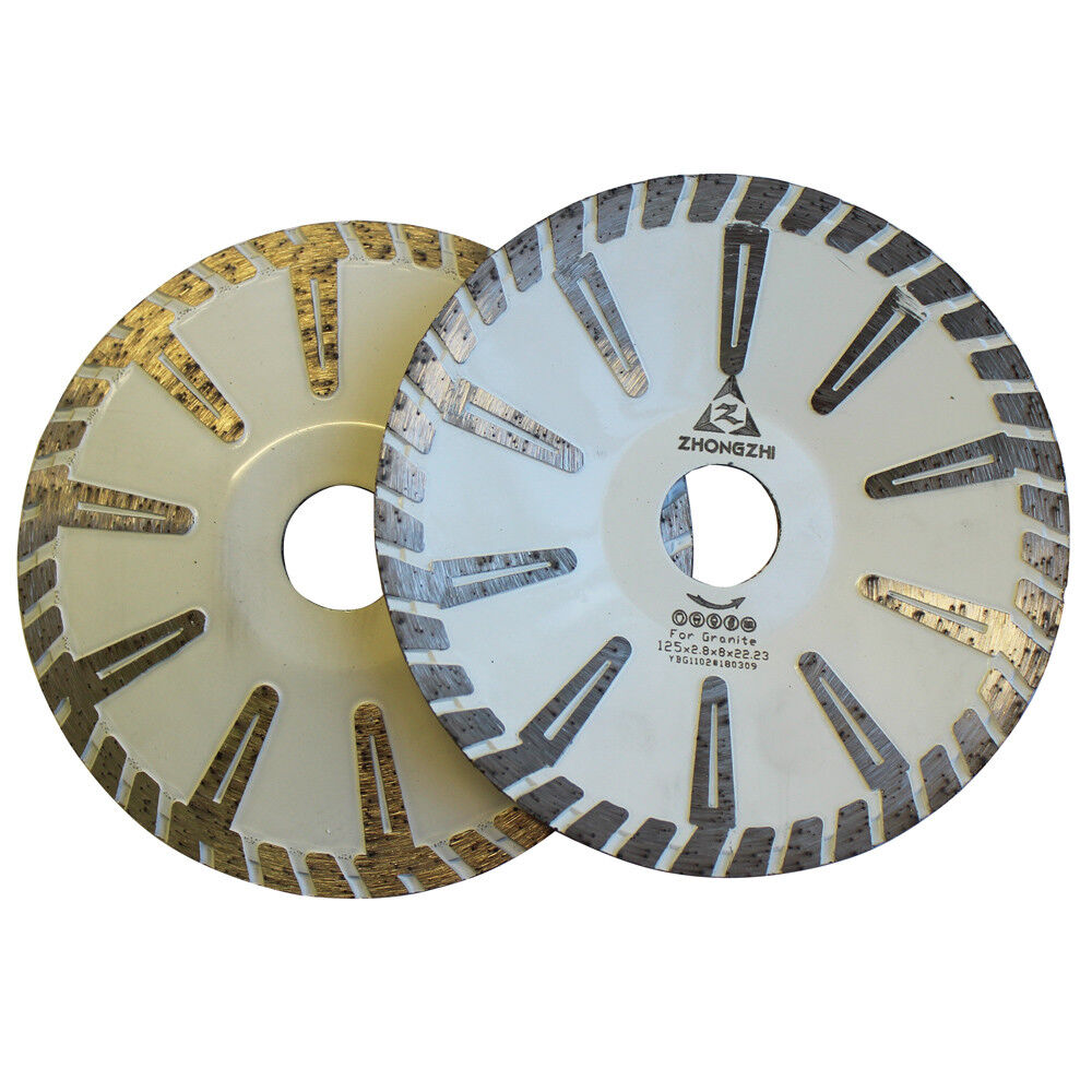 125mm Turbine Curve Diamond Cutting Blade Circular Saw Disc 22.2mm Tile Granite